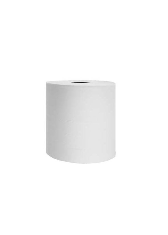 Bobine industrielle blanche lisse