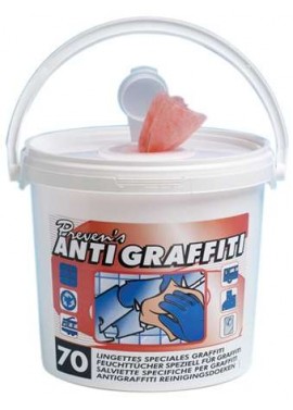 Seau lingettes anti graffiti