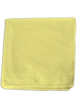 Lavette microfibre multiusage jaune