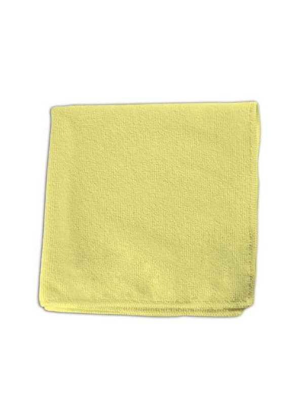 Lavette microfibre multiusage jaune