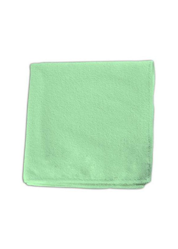 Lavette microfibre multiusage verte