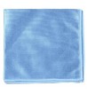 Lavette microfibre vitre bleue