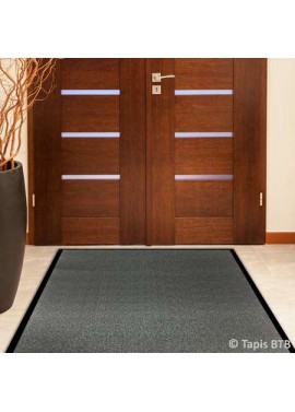 Tapis Assouan anthracite 90x150 cm