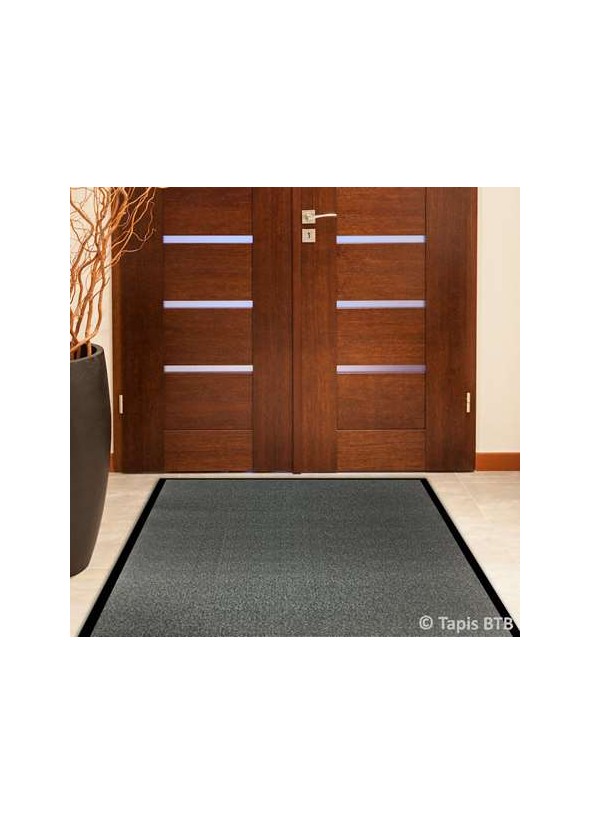 Tapis Assouan anthracite 90x150 cm