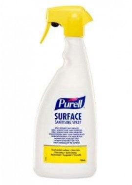 Purell spray désinfectant surfaces