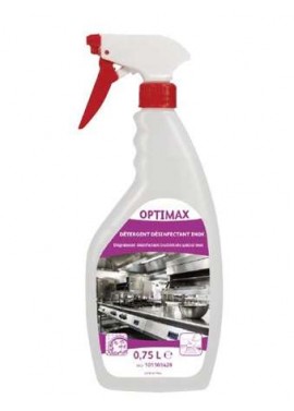 Optimax détergent désinfectant inox