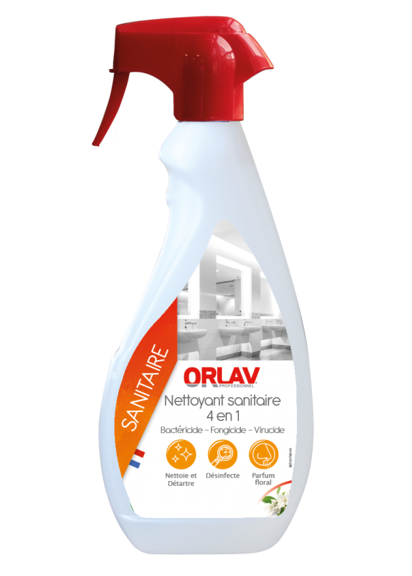 Orlav nettoyant sanitaire 4 en 1